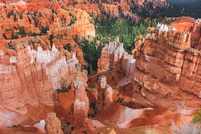 The majestic canyons of Bryce Canyon National Park, USA.